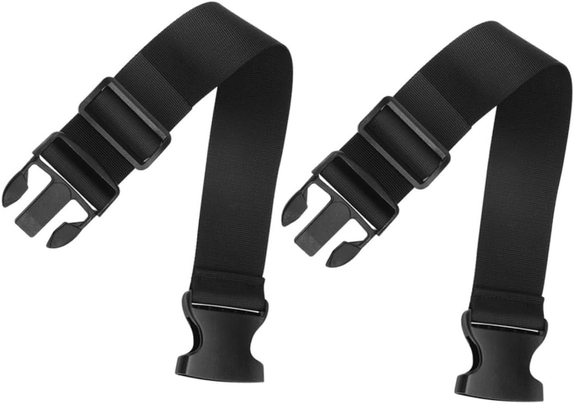 Holibanna 2Pcs Luggage Straps Buckle Wide Versatile Straps for Suitcases Backpacks Camping Adjustable image number 6
