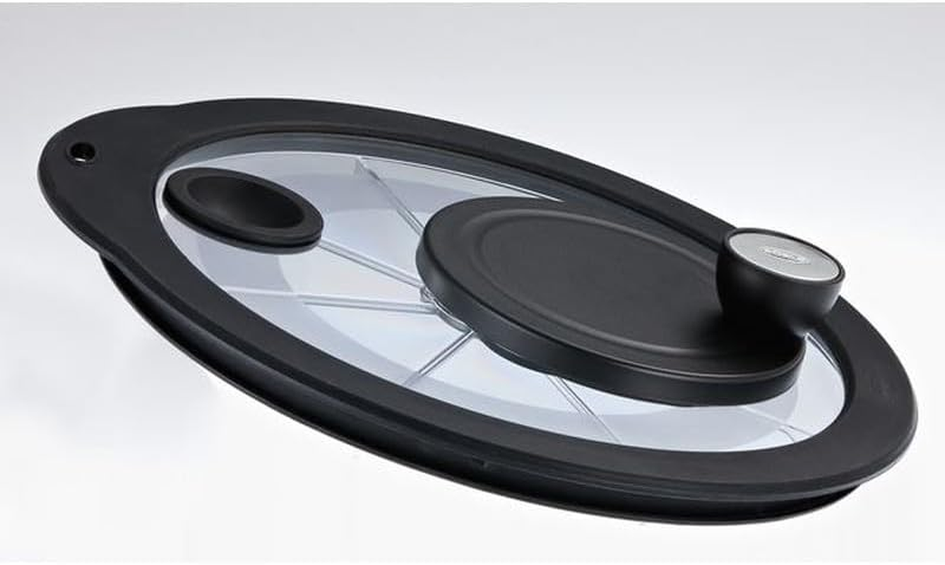 Rosle 15695 Stainless Steel Large Salad Spinner with Glass Lid