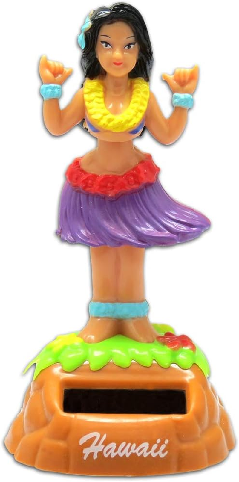 KC Hawaii Shaka Hula Girl Solar Dashboard Doll image number 2