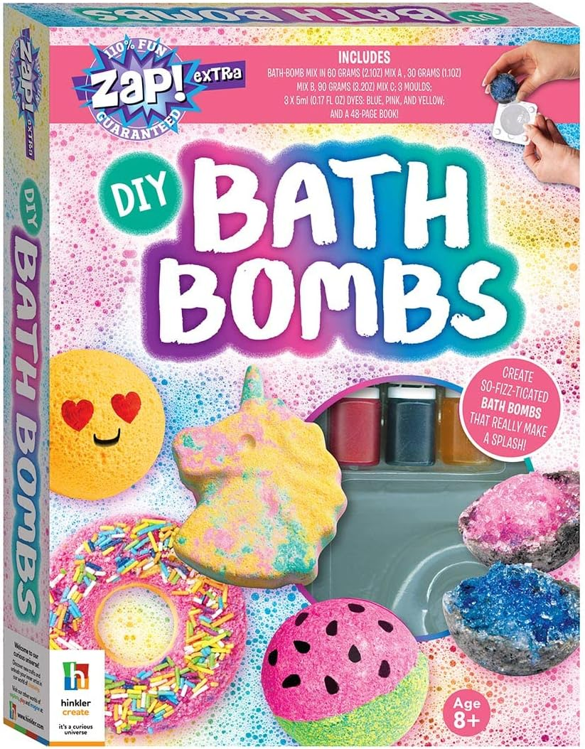 Zap! Extra DIY Bath Bombs
