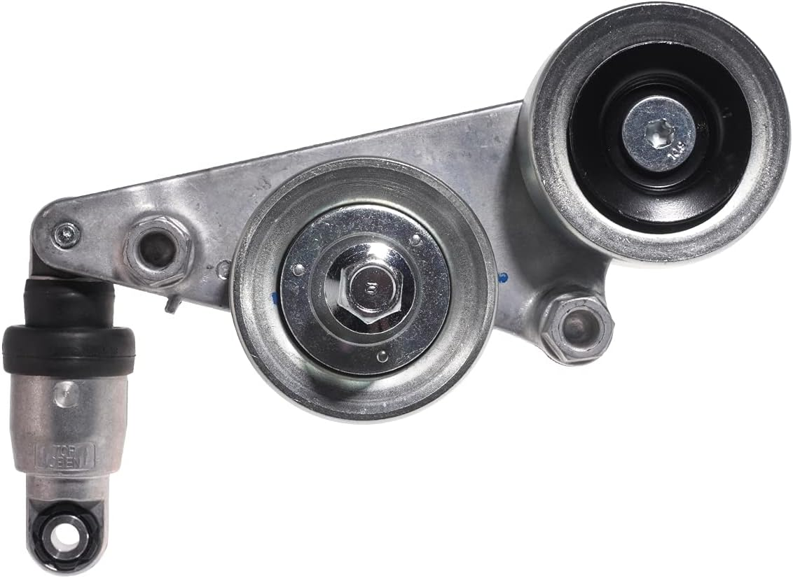 AUQDD 39092 Belt Tensioner and Pulley Assembly (For 3.5L V6) Fit for 08-10 Honda Accord (Automatic Transmission)/05-10 Odyssey (Ex-L,Touring;J35A7 Eng)/06-08 Honda Pilot (FWD;J35Z1 Eng)/09-11 Pilot image number 4