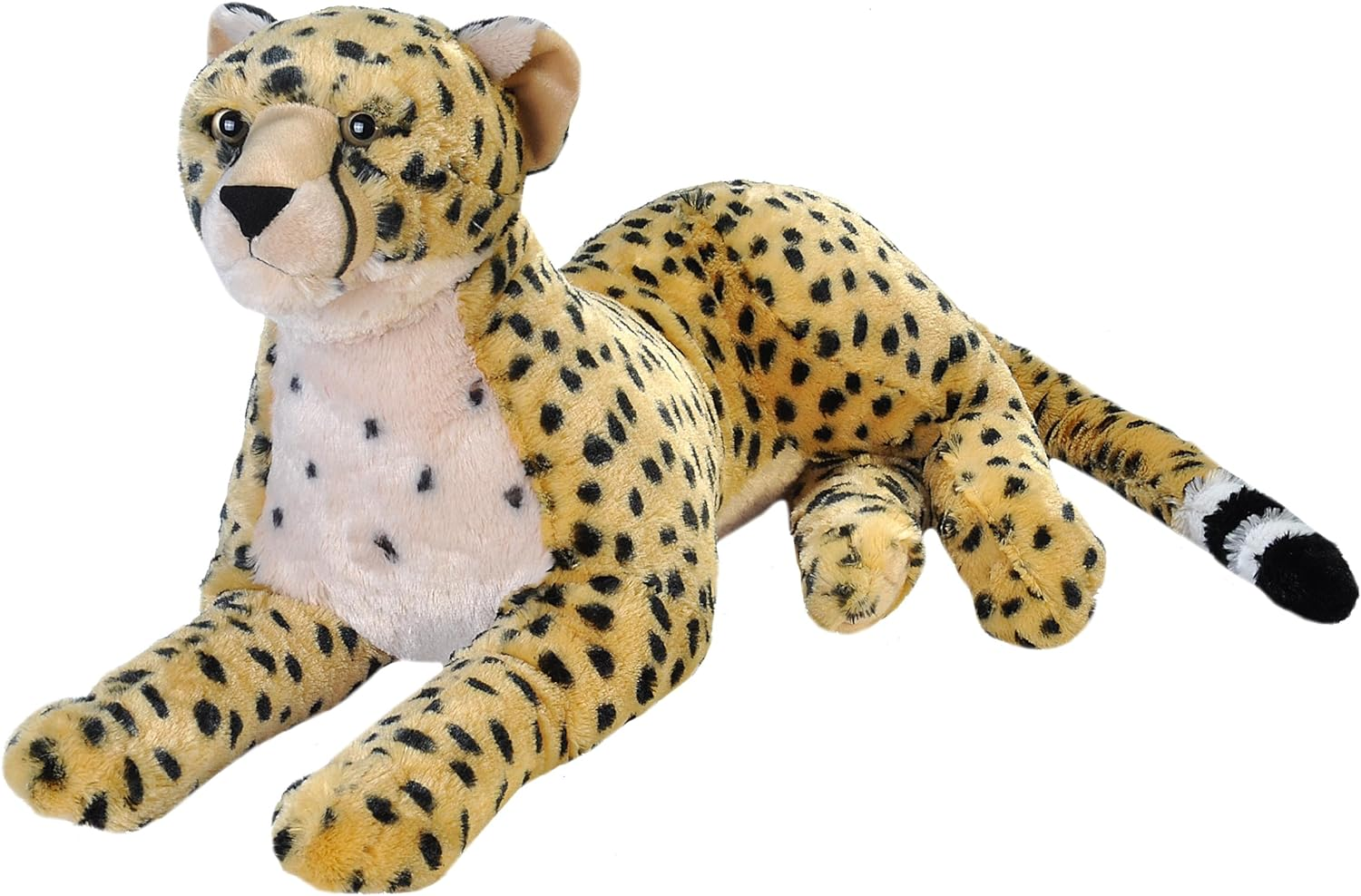 Wild Republic Jumbo Cheetah, Giant Stuffed Animal, Plush Toy, Gifts for Kids, Jumbo Cuddlekins 30 Inches image number 6