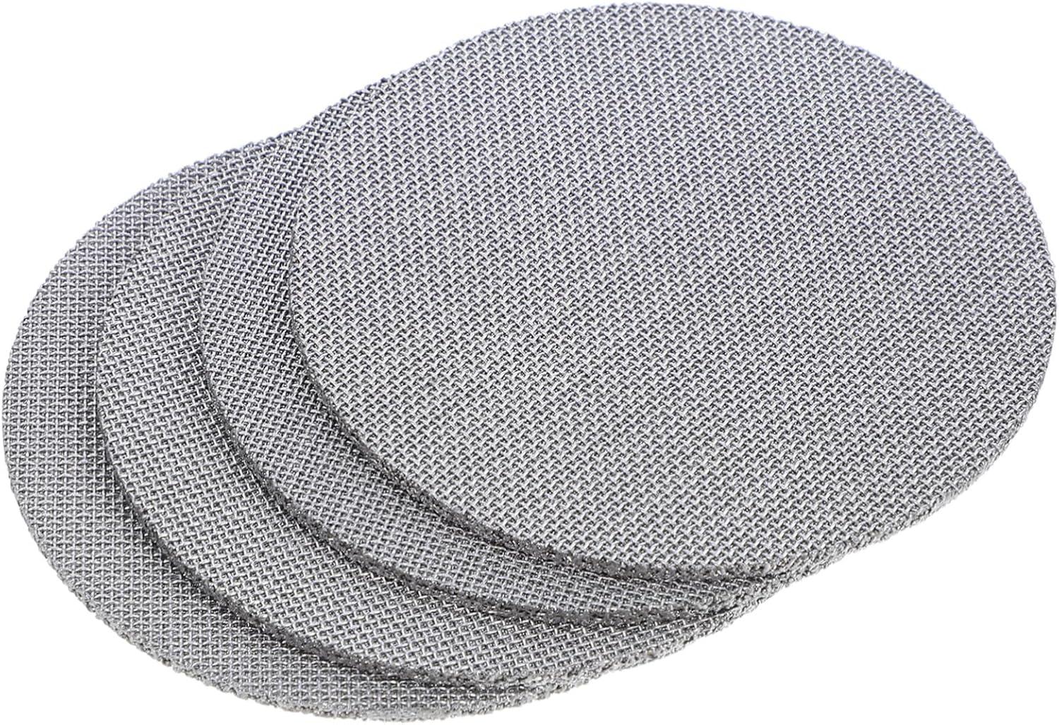 TEHAUX 4Pcs Espresso Puck Screen Stainless Steel Mesh Coffee Filter Plate Reusable Thick for Bottomless Portafilter Basket Compatible with Espresso Machines image number 6