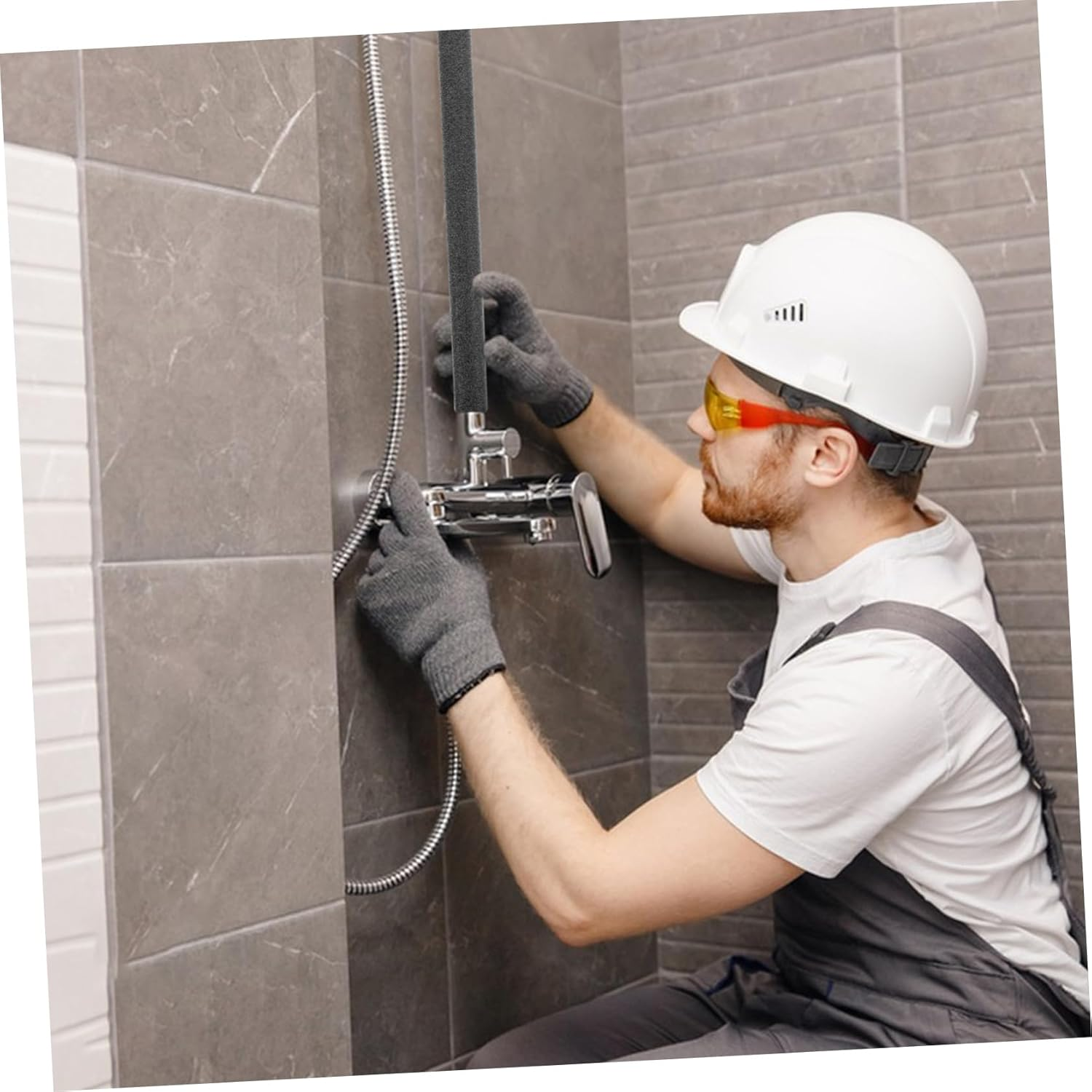 FOYTOKI 4Pcs Insulation Foam Covers for Protective Foam Covers Insulation Cover Insulation Foam Insulation Foam Tubes Covers Insulation Outdoor Sponge Tube image number 6