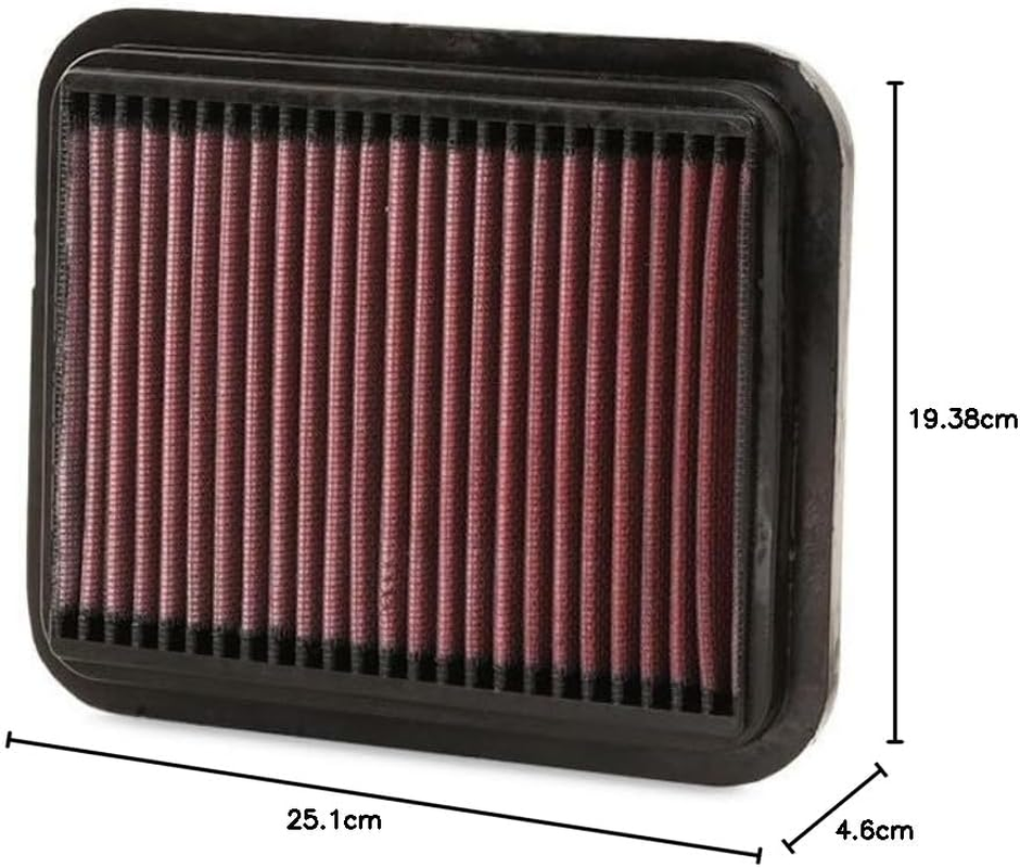 K&N 33-2162 Panel Air Filter for 1995-2018 Suzuki Models