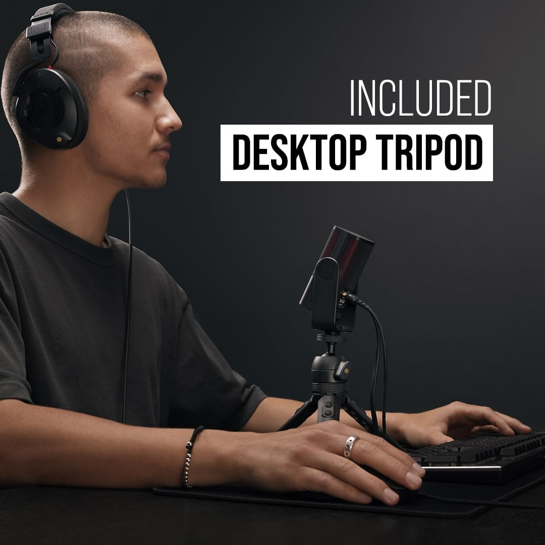 R&Oslash;DE XCM-50 Professional USB Condenser Microphone and Virtual Mixing Solution for Streamers and Gamers