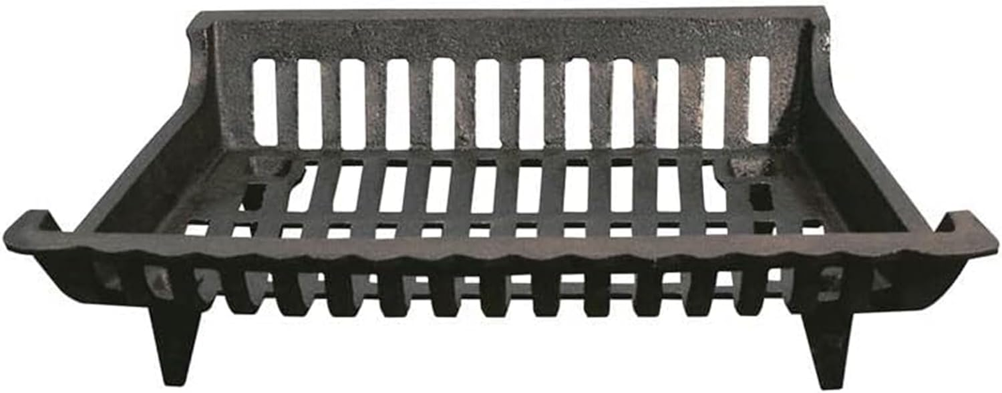 (1) - Panacea Products Corp 5.5M" Black Cast Iron Grate 15418 Fireplace Grates & Andirons