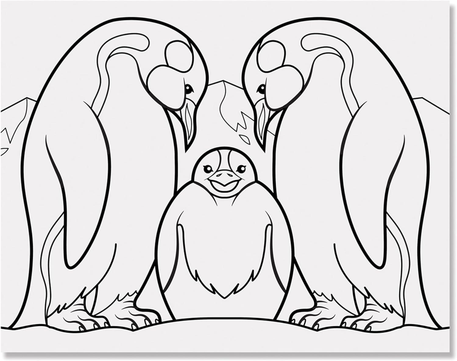 Melissa and Doug - Jumbo Colouring Pad - Animals image number 1