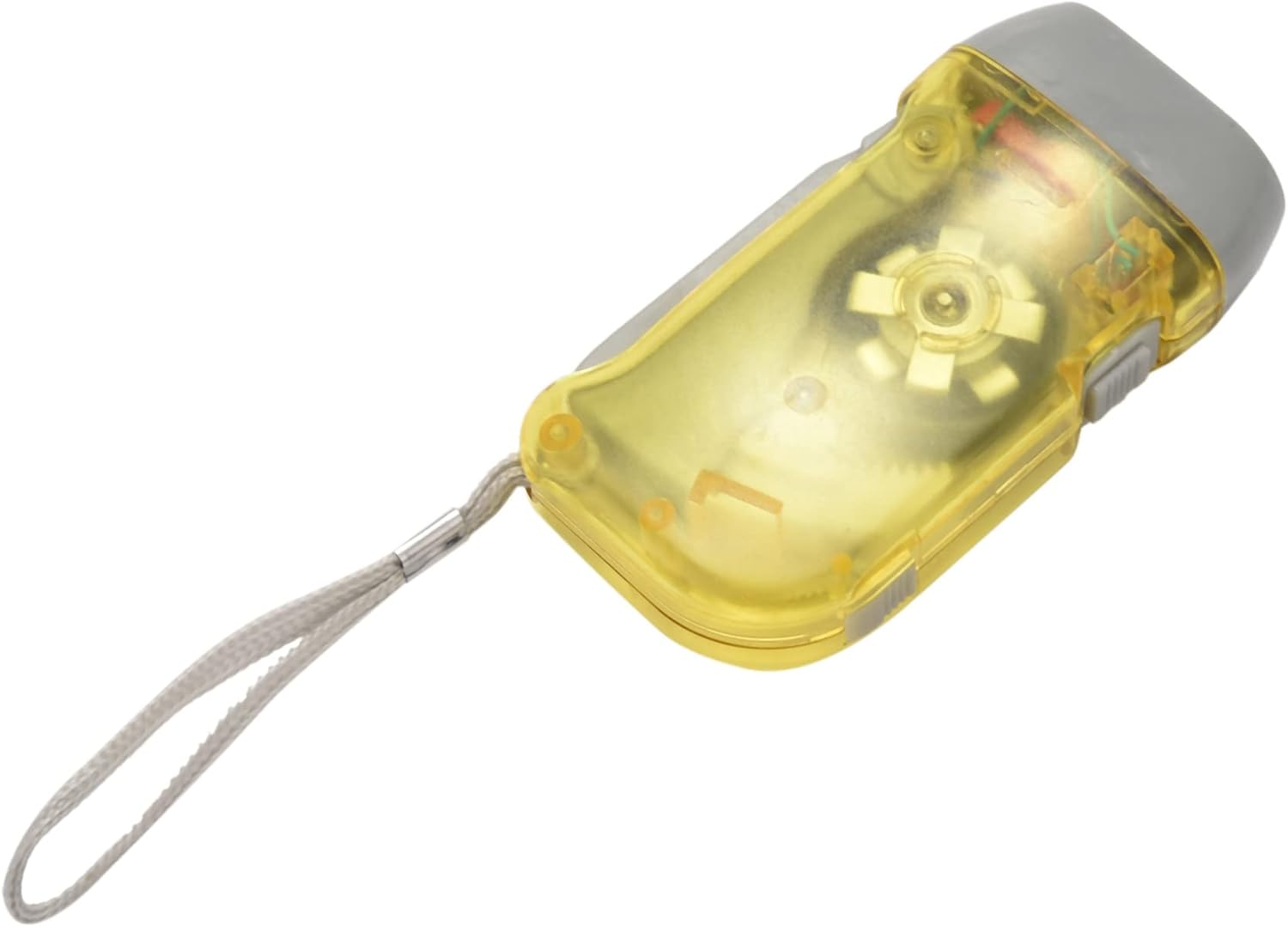 Mellisso 2X 3 LED Dynamo Wind up Flashlight Hand-Pressing Crank No Battery Torch image number 1