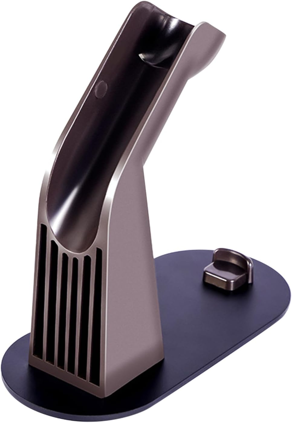 XBERSTAR Metal Holder for Dyson Airstrait HT01 Hair Straightening Vertical Storage Stand Aluminum Alloy Holder with Charger Holder image number 2