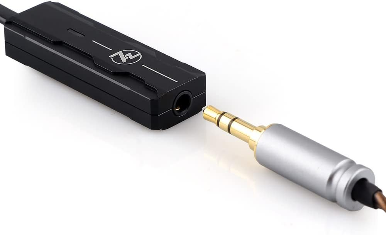 Linsoul 7HZ SEVENHERTZ 71 Portable Headphone Amplifier DAC Dongle with AK4377 Chip, High-End OCC Cable, Supports Android 5.1 and Above image number 3