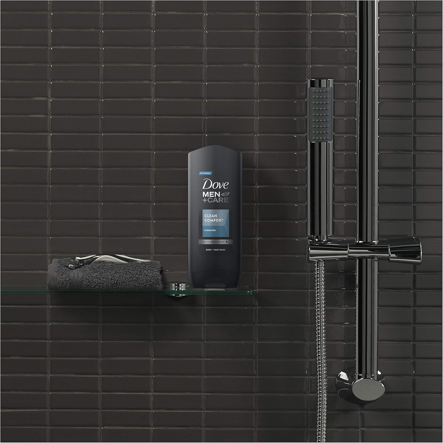 Dove Men+Care Body and Face Wash Clean Comfort 400Ml image number 3