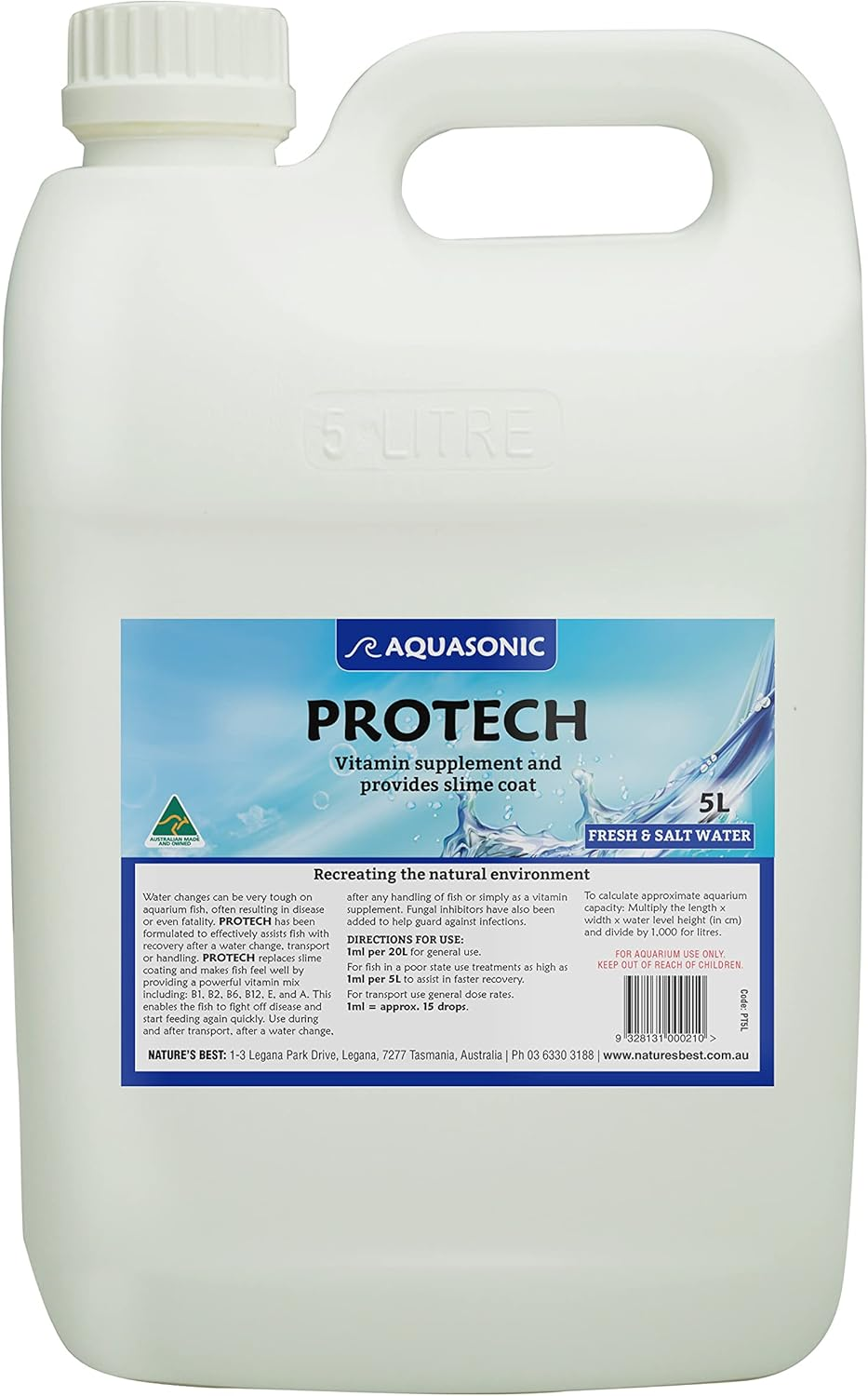Aquasonic Protech 5 Litre