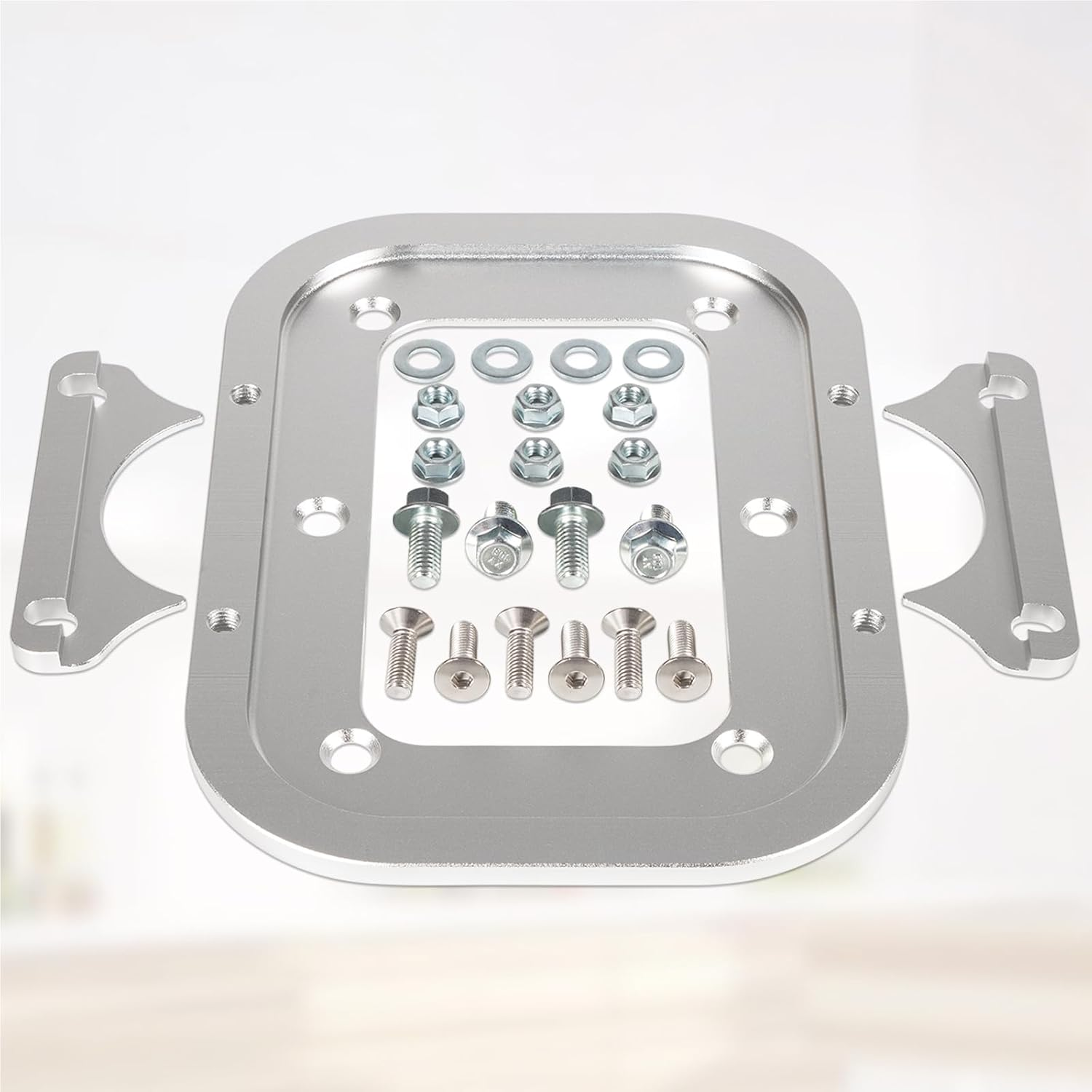 Billet Aluminum Battery Pallet - Trunk Battery Hold down Bracket Perfectly Compatible with Racing Trunk Optima Batteries Tray Blue Yellow Red Top 34M D34M D34 D34/78 34 34/78 image number 6