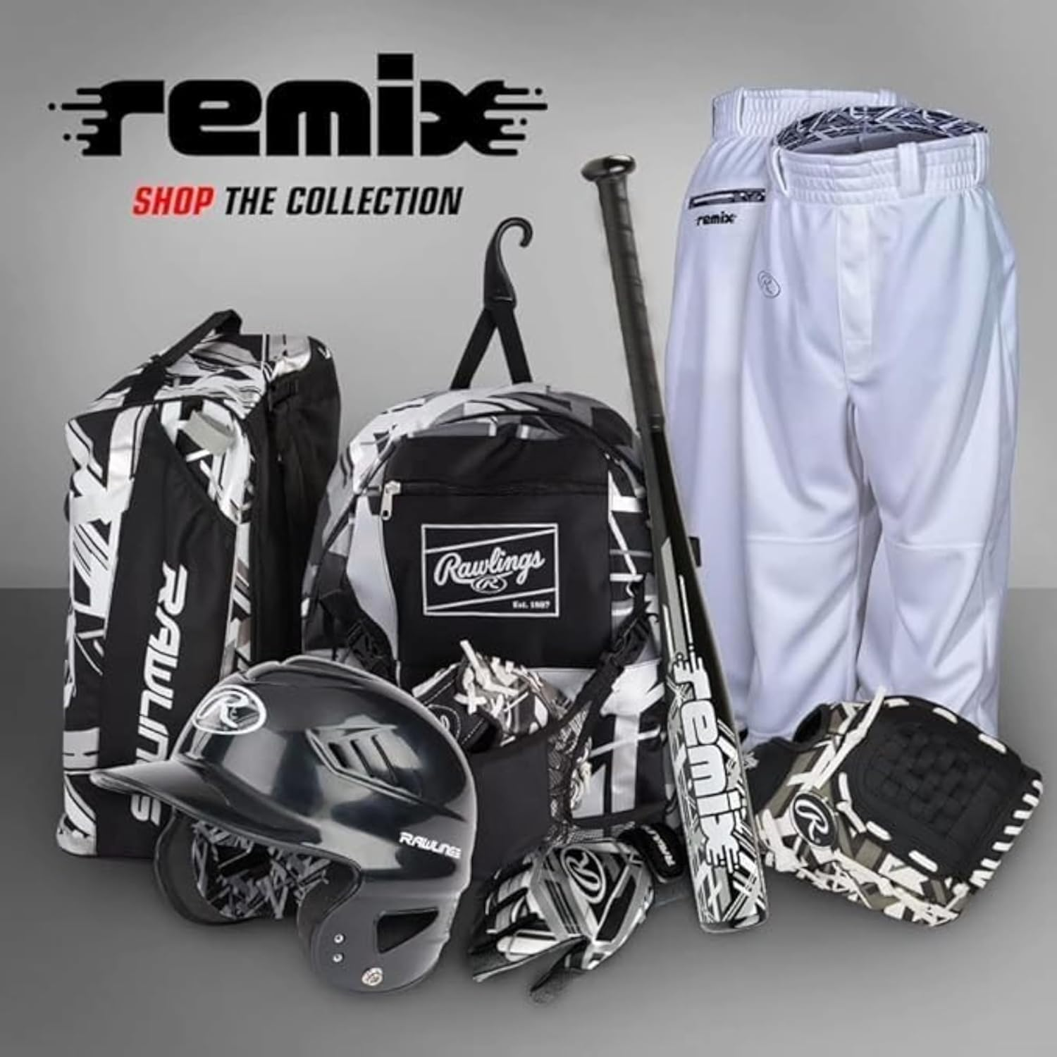 Rawlings Remix Glove Series | T-Ball & Youth Baseball Gloves | Sizes 9" - 10.5" image number 2