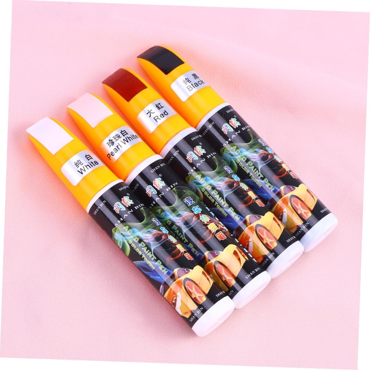 Automotive Touch-Up Paint Pen for Car Scratch Repair Multi-Color Options Suitable for Cars Trucks and Motorcycles