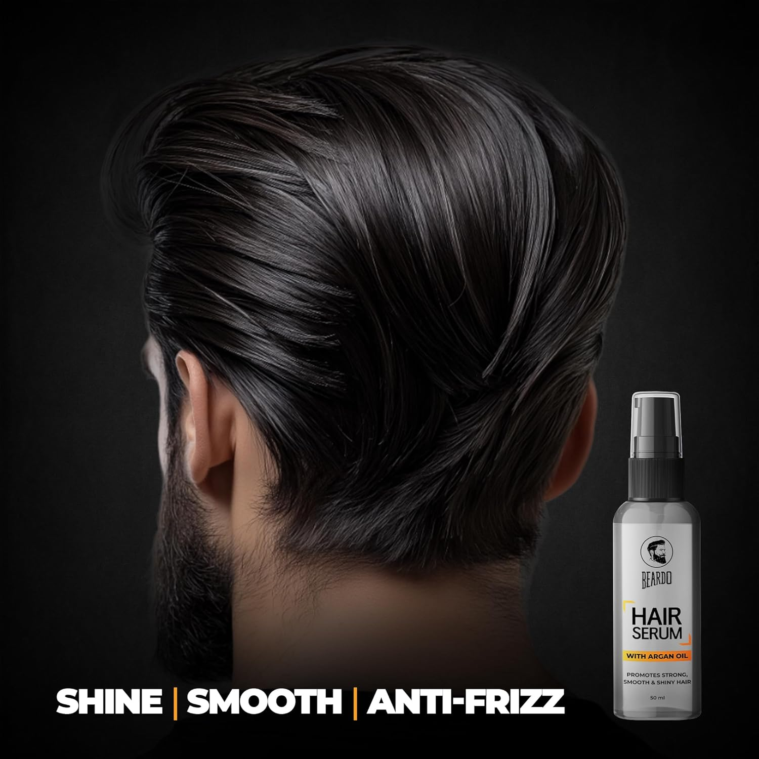 Beardo Hair Serum with Argan Oil (Pack of 2) image number 4