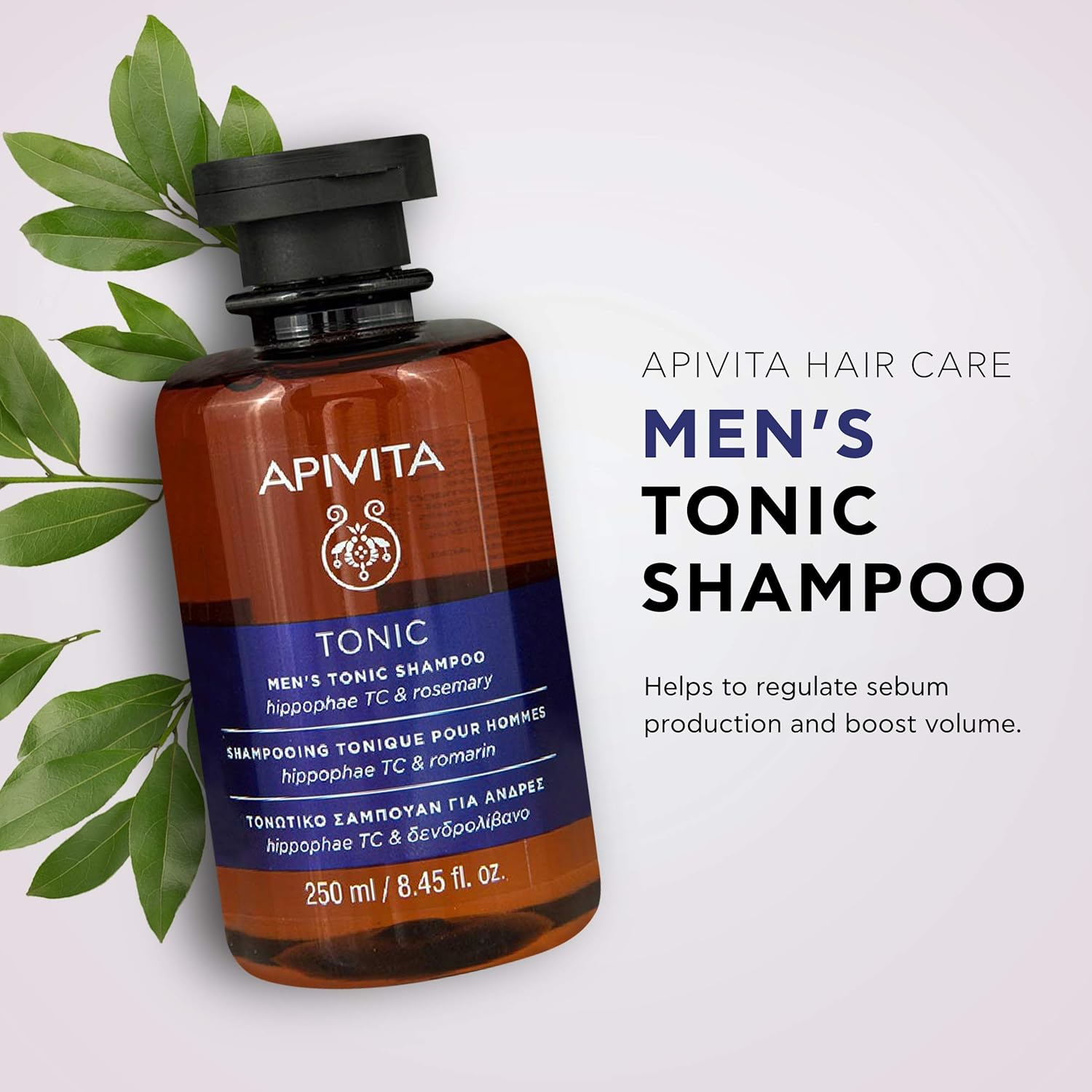 Apivita Men Tonic Shampoo 250 Ml