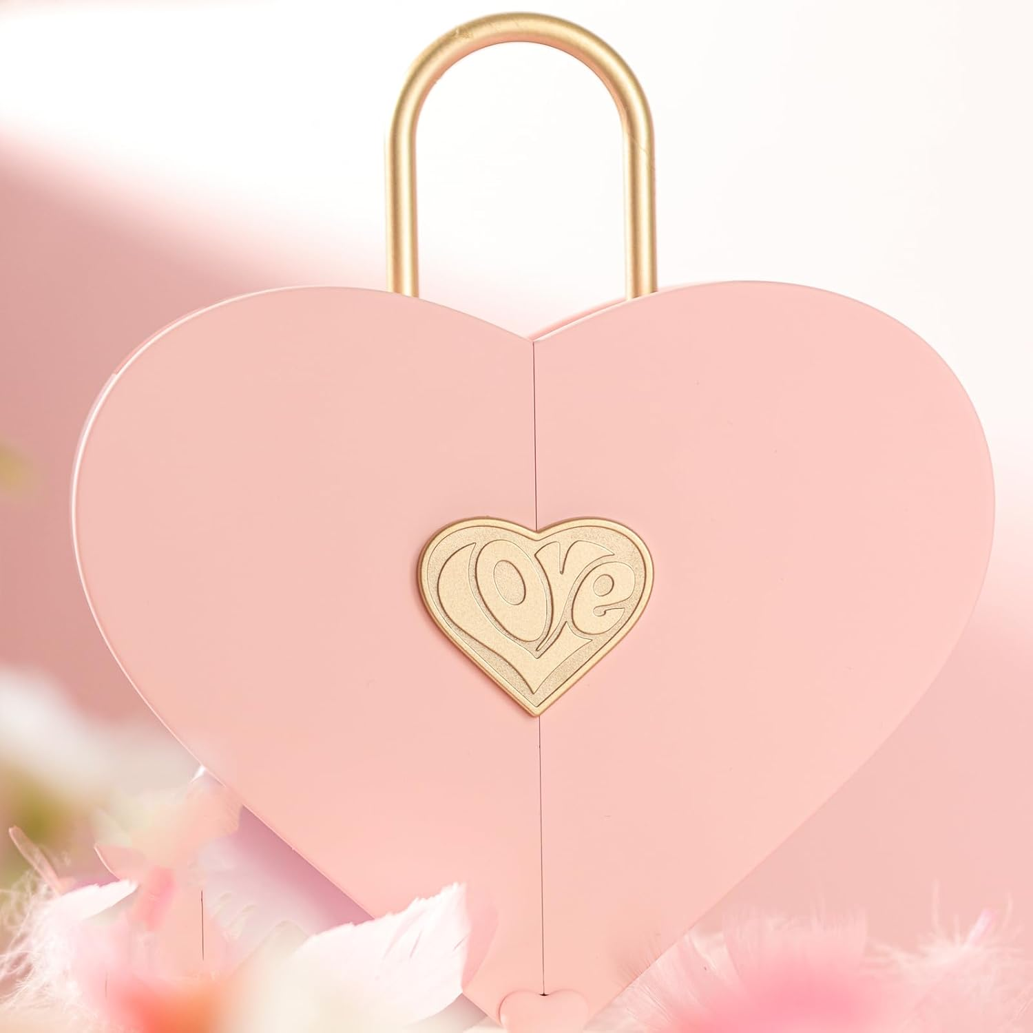 Ring/Earring/Necklace Jewelry Set Box Luxury Gift Box for Anniversary Birthday Christmas Jewelry Storage Case for Women (PINK) BOX ONLY - Pink image number 2