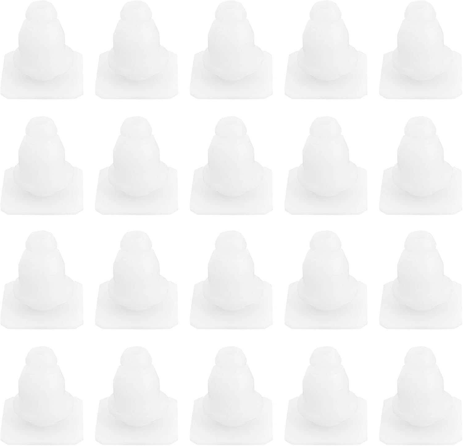 Ecsing 20 Pcs Door Sill Fixing Clip 0019976535 Compatible with Mercedes Door Sill Trim Ensuring Stable Fixation and Vehicle Interior Protection image number 5