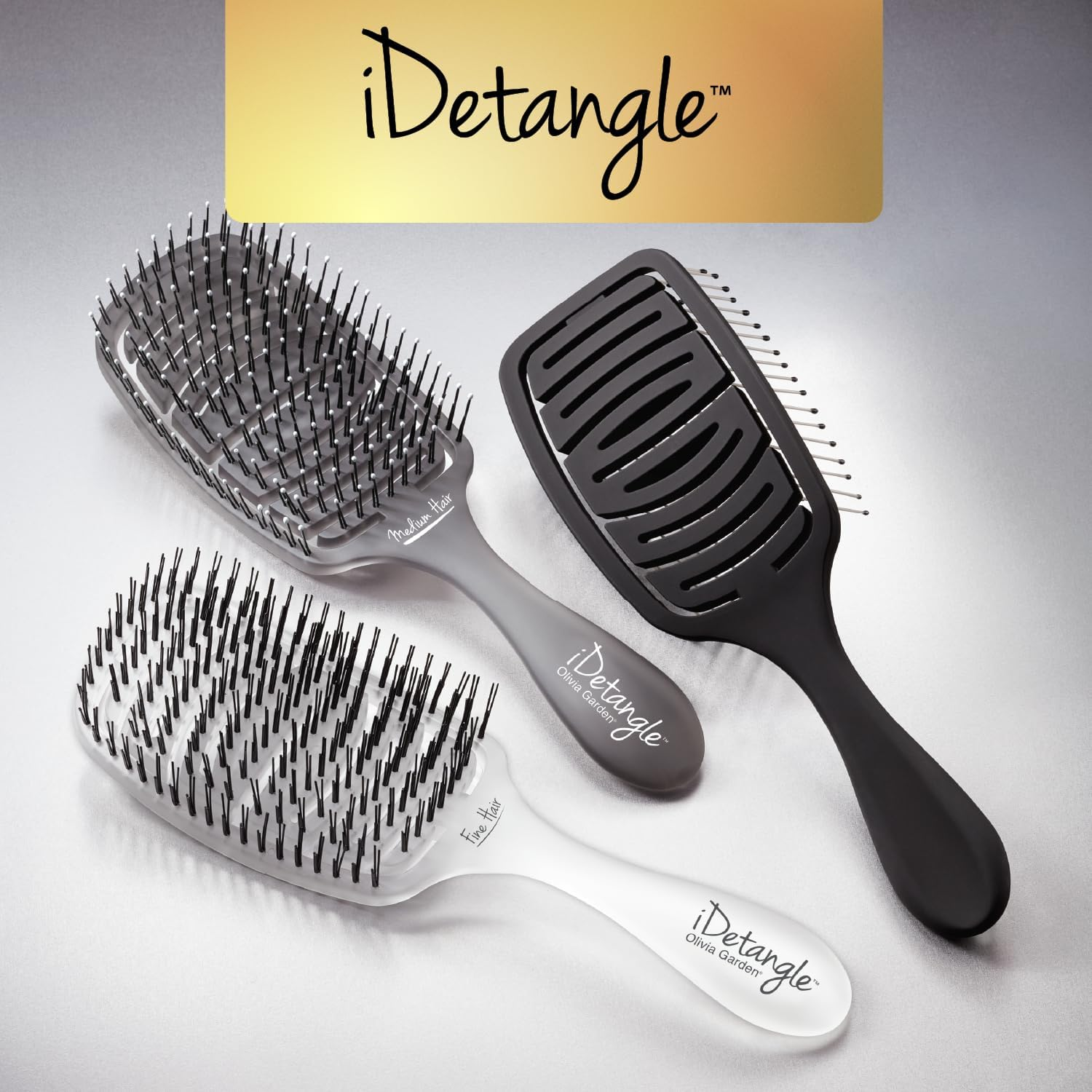 Olivia Garden Idetangle Thick Hair Brush image number 1