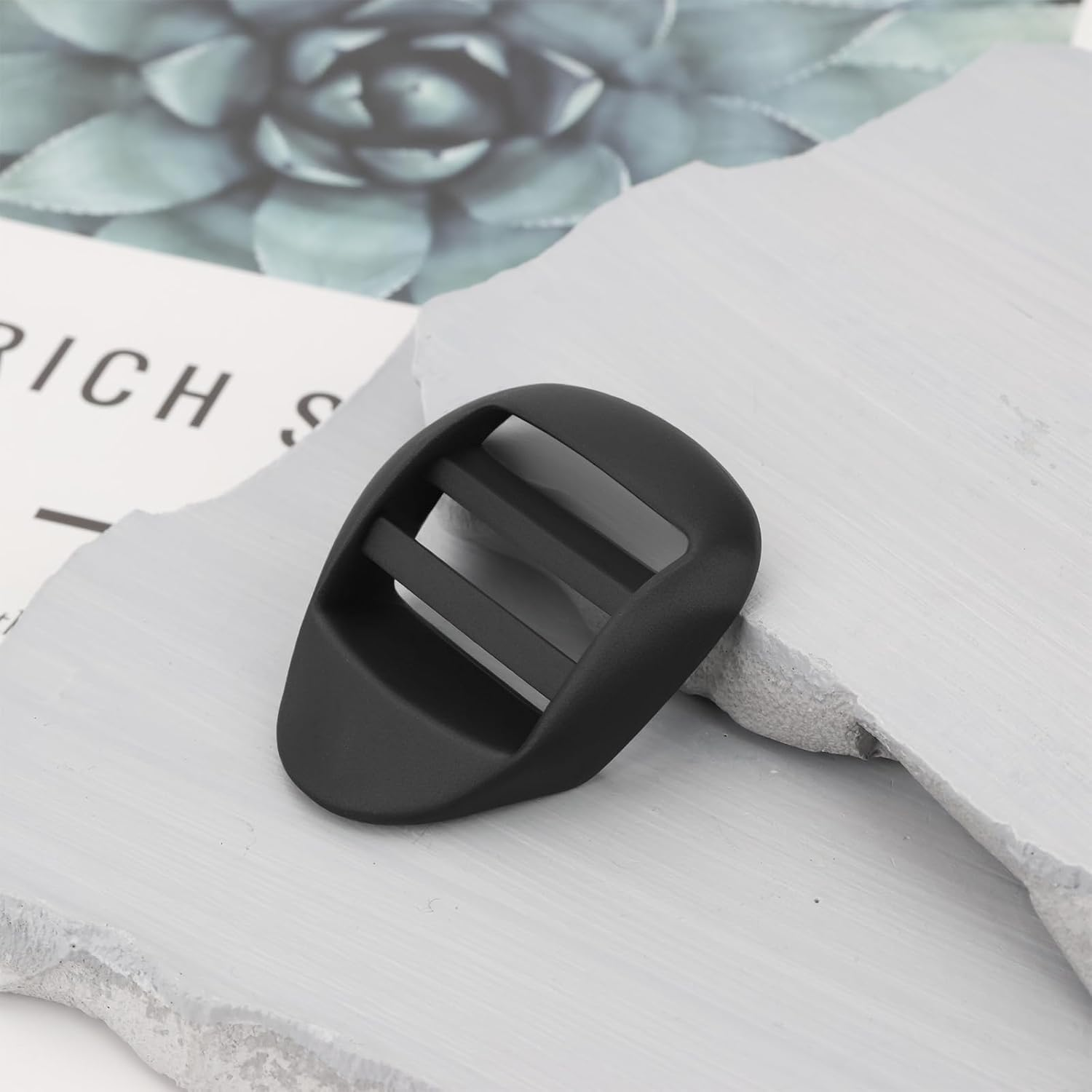 SG Store 10Pcs 1 Inch 25MM Plastic Ladder Slider Adjustable Lock Buckles Tri-Glide Slide Clips for Backpack Strap Belt Replacement and Outdoor Gear Repair image number 6