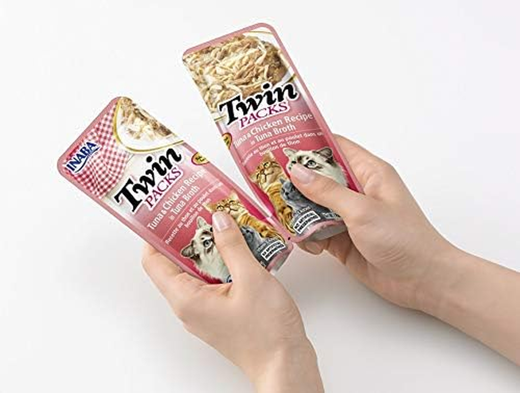 Inaba Cat Twin Packs Chicken in Chicken Broth Cat Treat, 80 G (Pack of 6) image number 2