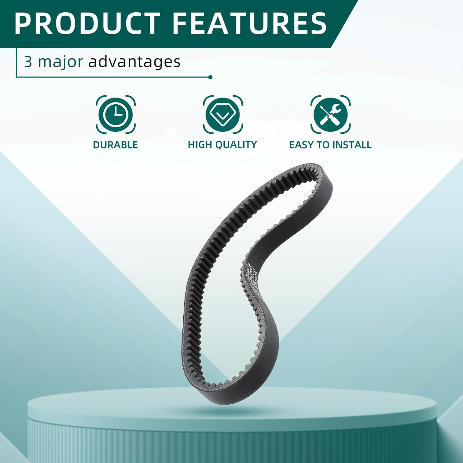 AUTOKAY 3211077 3211048 Drive Belt Compatible with Polaris Sportsman 335/400/450/500/ETX/X 1993-2015 image number 5