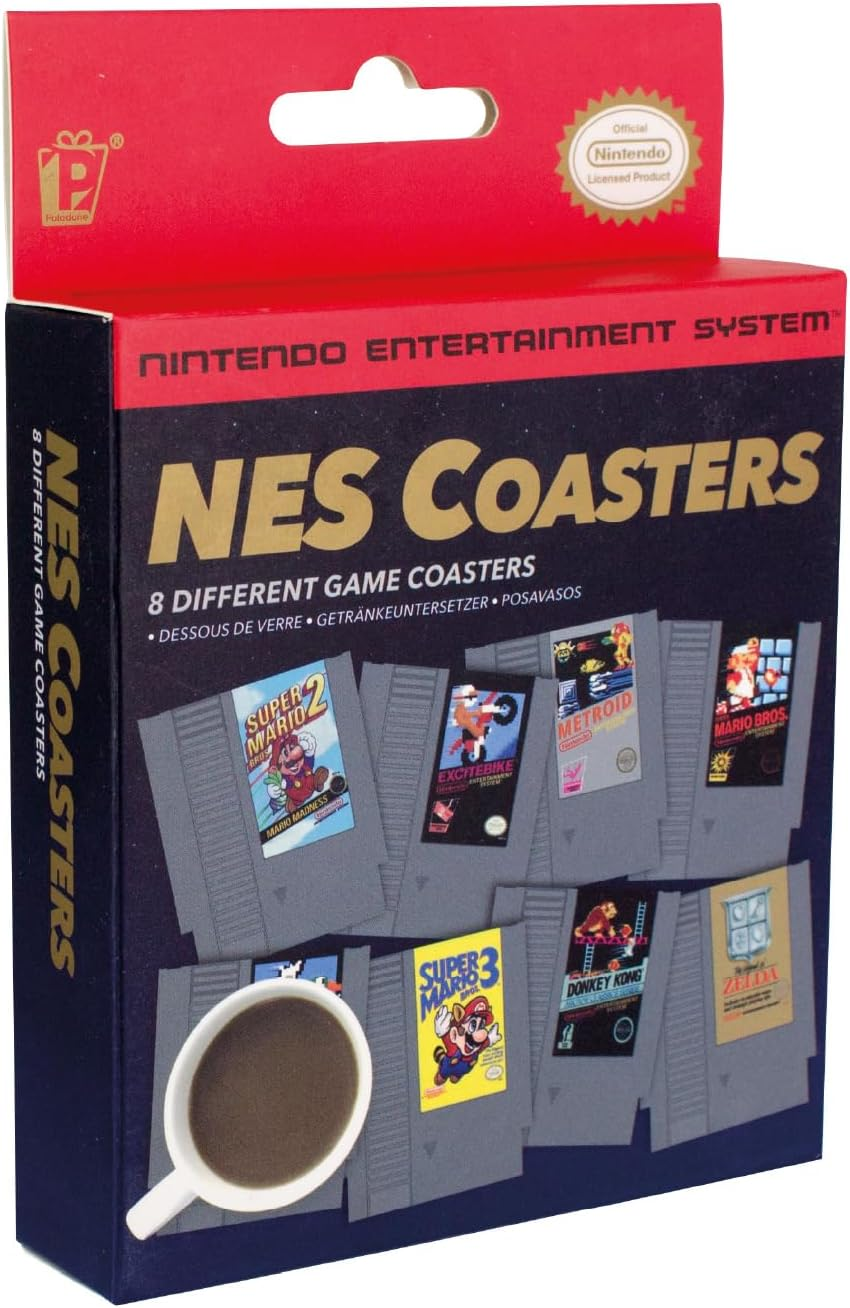 NES Cartridge Coasters USA image number 4
