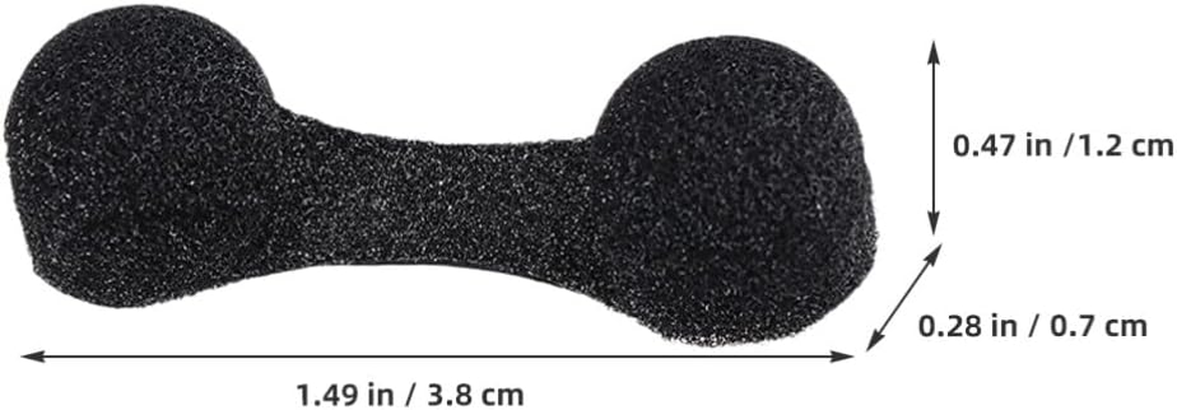 100Pcs Nose Mask Strainer Nose Filters for Welders Washable Nose Plugs Nose Filters for Tanning Sponge Plugs Nostril Filters Nose Plug Bulk Cotton image number 4