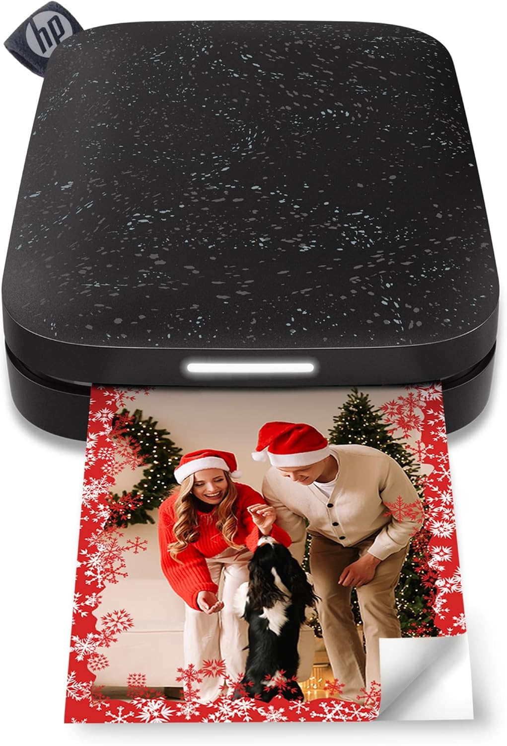 HP Sprocket 2X3 Instant Smartphone Photo Printer - Portable Color Wireless Mobile Printer - Zink Sticky-Back Photos - Print from Compatible Ios & Android Devices with Bluetooth W/App - Black image number 6