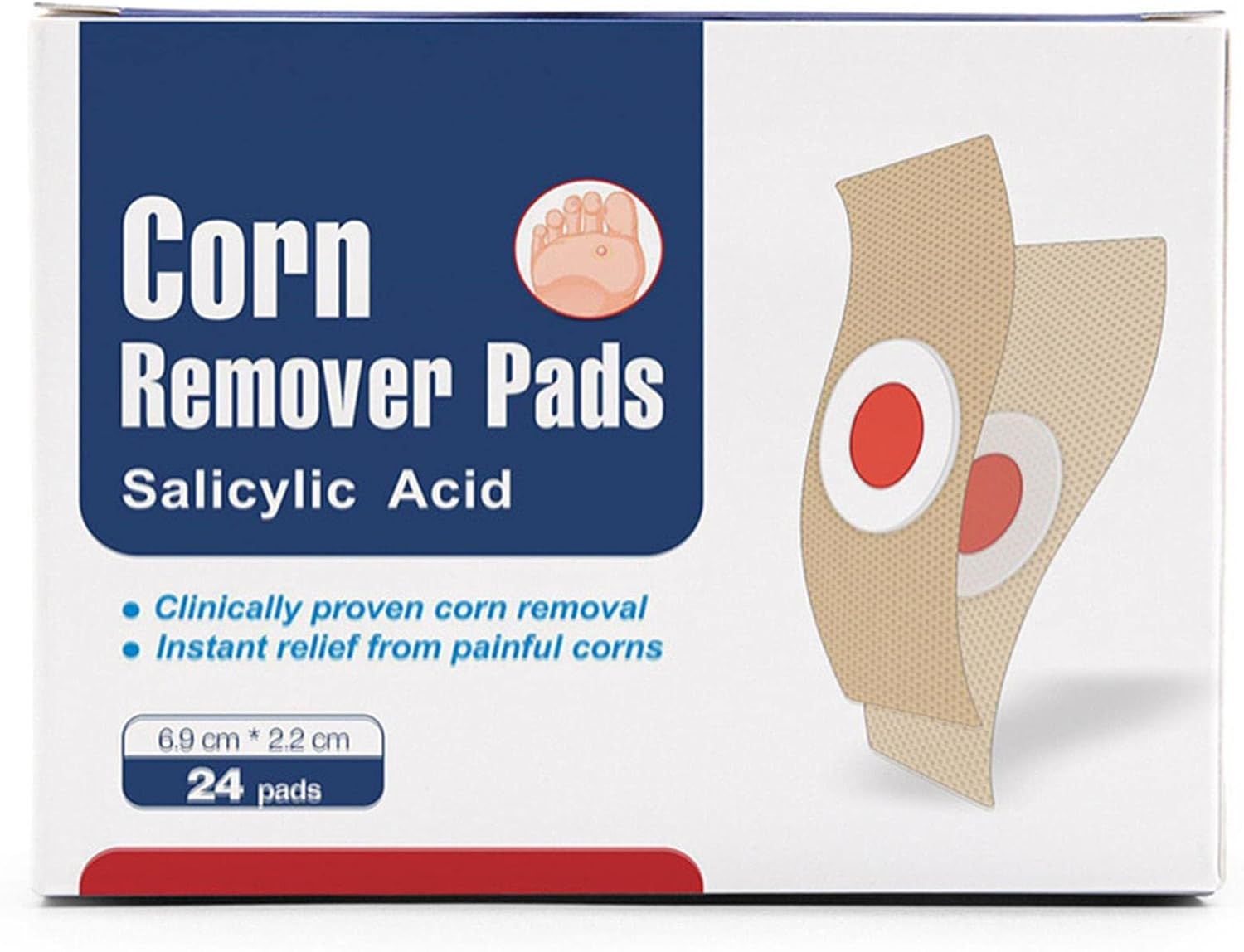 Callus Pads | Heel Callus Remover | Blister Removal Patches With, Foot Care Plaster for Corns, Callus, or Plantar image number 2