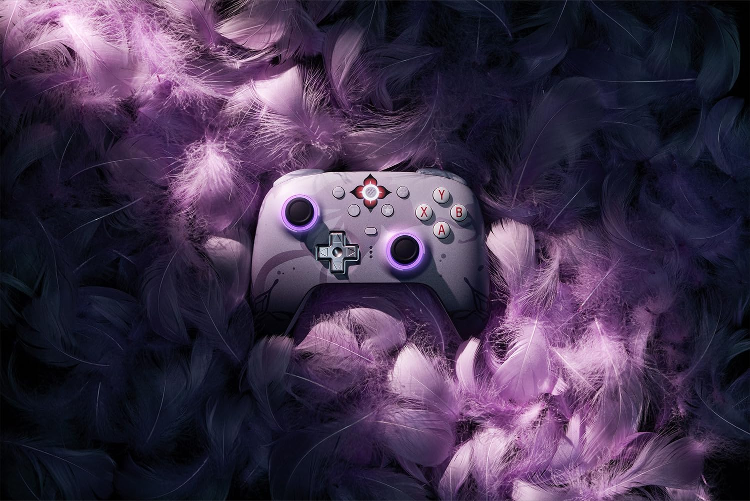 8Bitdo Ultimate 2 Wireless Controller for Windows, Apple, Steam & Android, TMR Joysticks, Hall/Tactile Triggers, Motion Control,1000Hz Polling Rate -Evernight(Officially Licensed by Honkai: Star Rail) image number 6