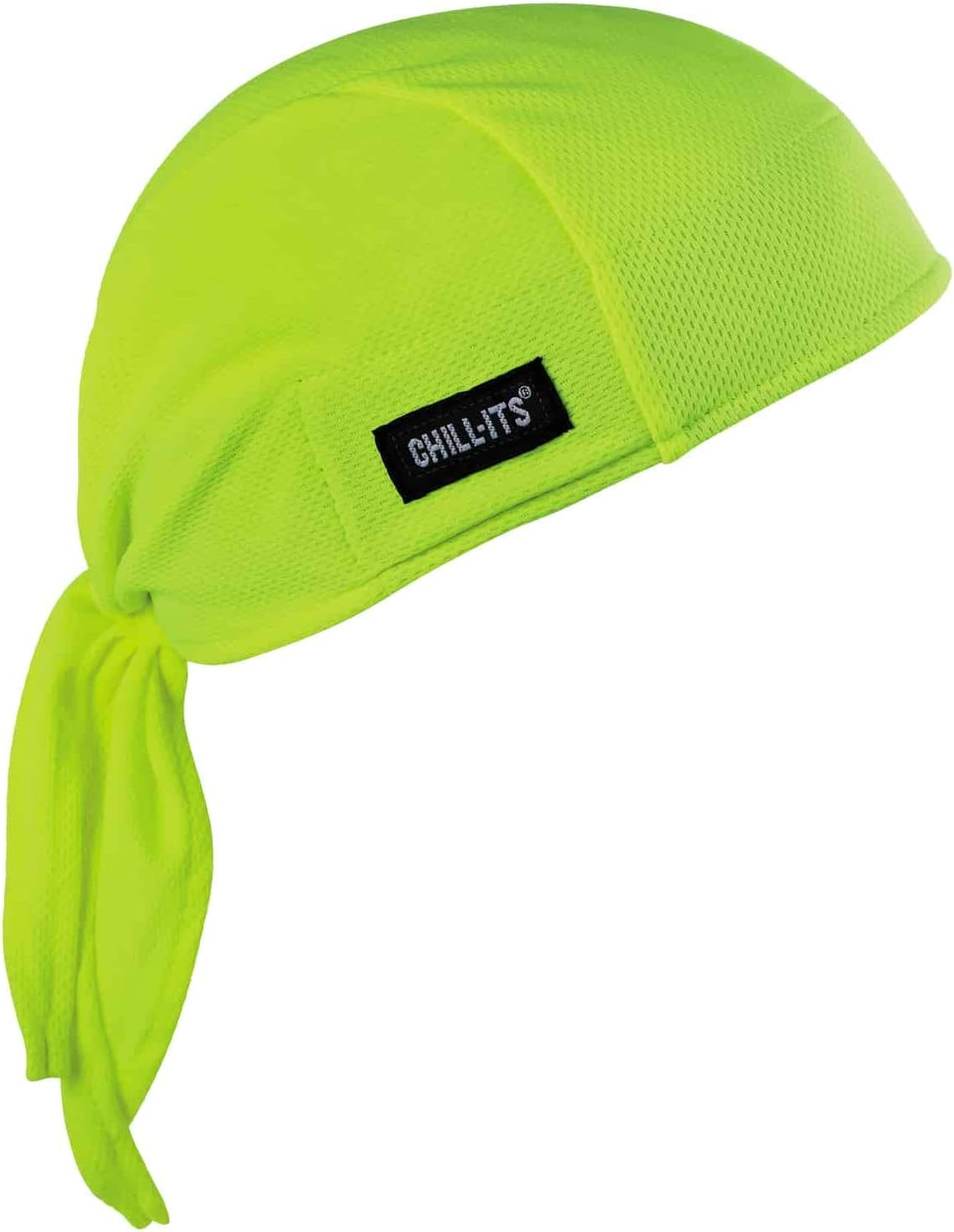 Ergodyne 6615 High-Performance Dew Rag, Lime - Camo image number 6