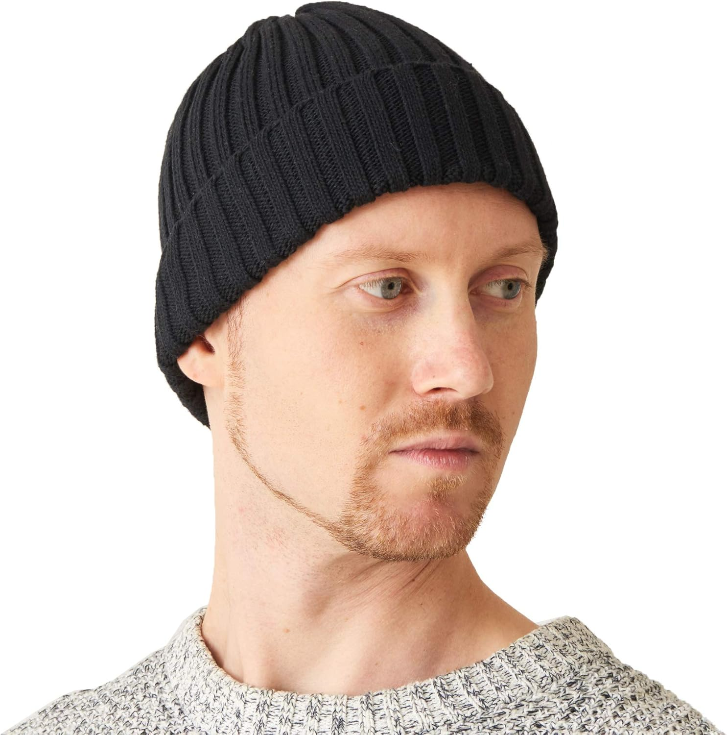 CHARM Mens Fisherman'S Beanie Hat - Cotton Slouch Cap Women Chemo Knit Winter