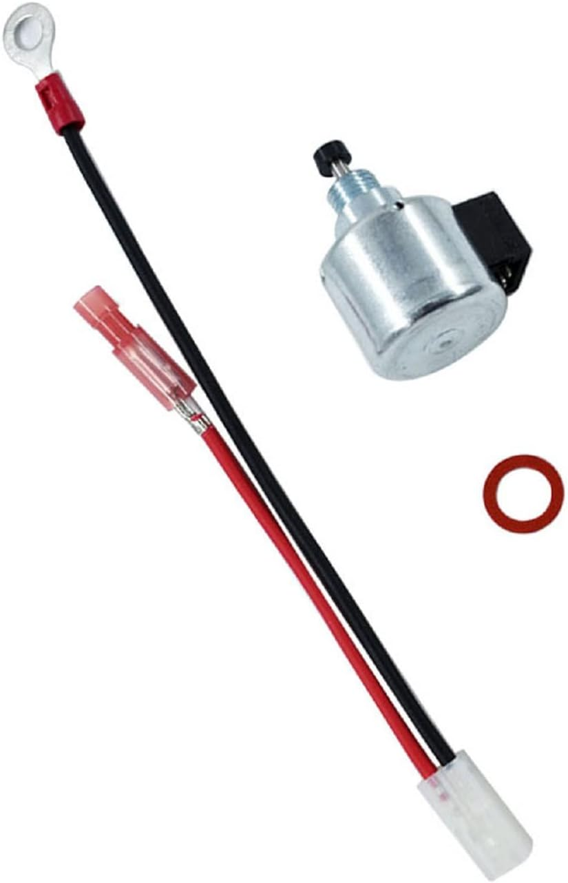 AM128242 Carburetor Fuel Shut off on Solenoid Replacement for 12-757-33 S 12-435-02-S 12-757-09-S CV12.5 CV13 CV14 CV15 CV16 STX38 LX255 AM128816 image number 4