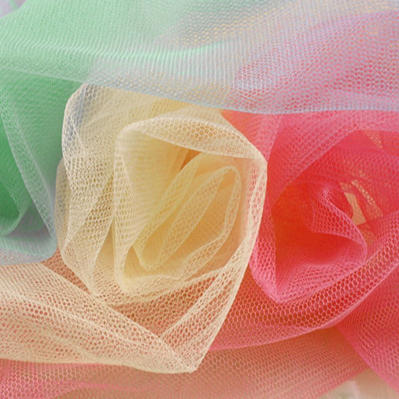 160Cm X 100Cm Black Polyester Tulle Mesh, Clear Bridal Veil Mesh for Wedding Decoration DIY Craft Projects Gift Wrapping and Outfit Design