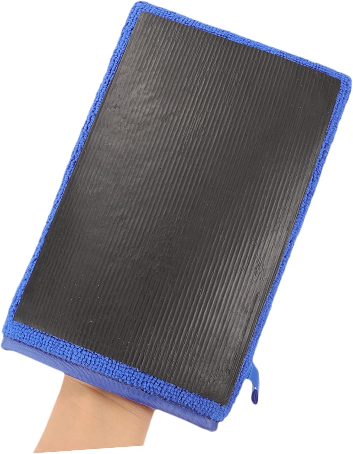 EXHUMKY Car Washing Gloves and Clay Towel Mitt for Automotive Detailing, Blue Sludge Removal Glove for Car Paint Cleaning and Polishing, Suitable for Vehicle Care and Maintenance