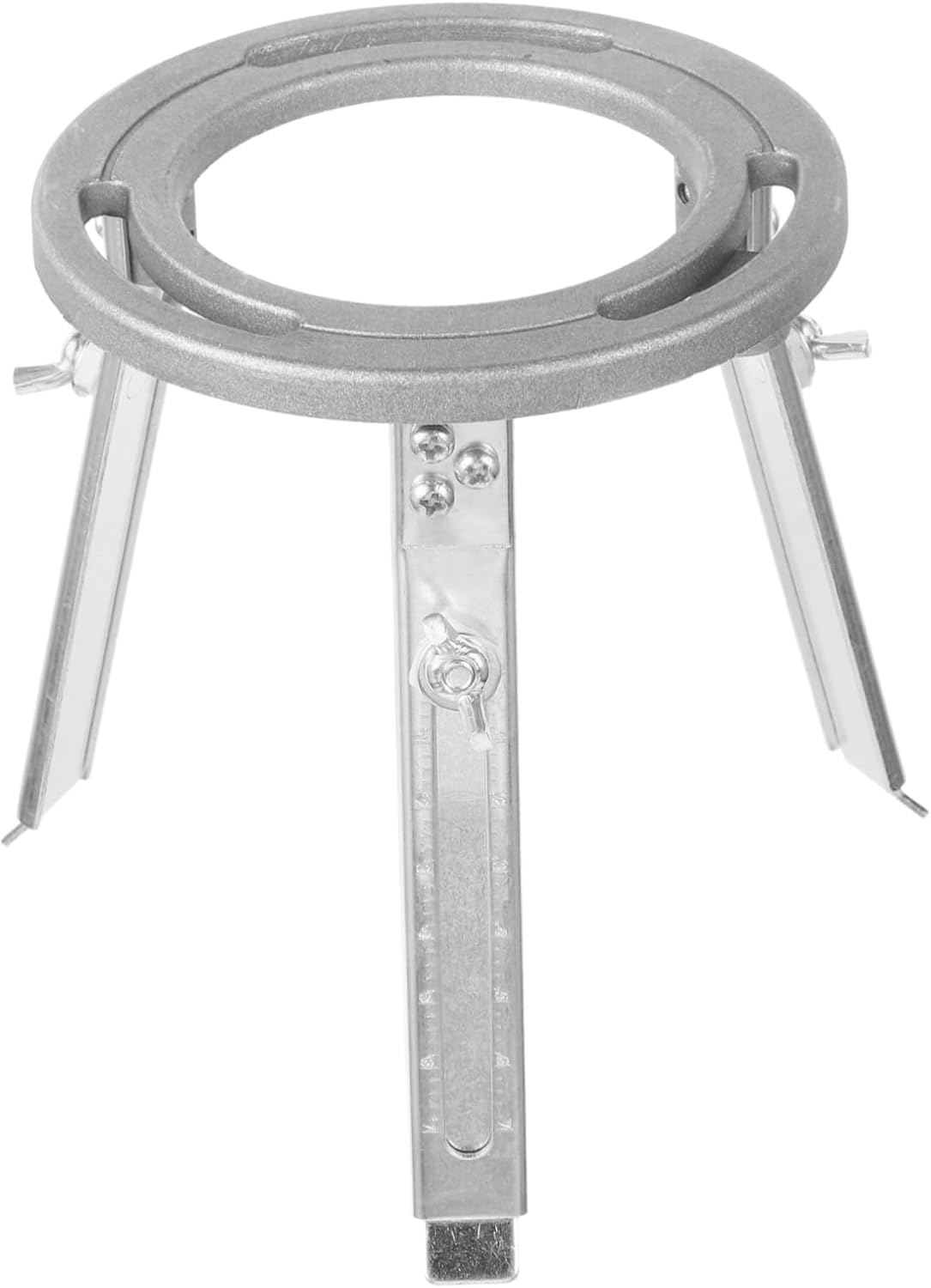 Adjustable Laboratory Tripod Holder Liftable Experimental Stand for Chemistry Heating Aluminum Alloy Construction for Classroom Science Experiments image number 2