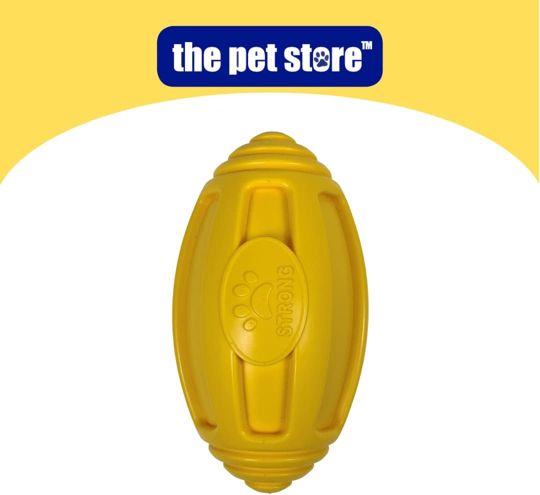Pet Store the Gorilla Tuff Floating Rugby Ball Dog Toy, Ideal for Throwing and Retrieval Games on Land and in Water. Encourages Healthy Exercise for Your Dog image number 3