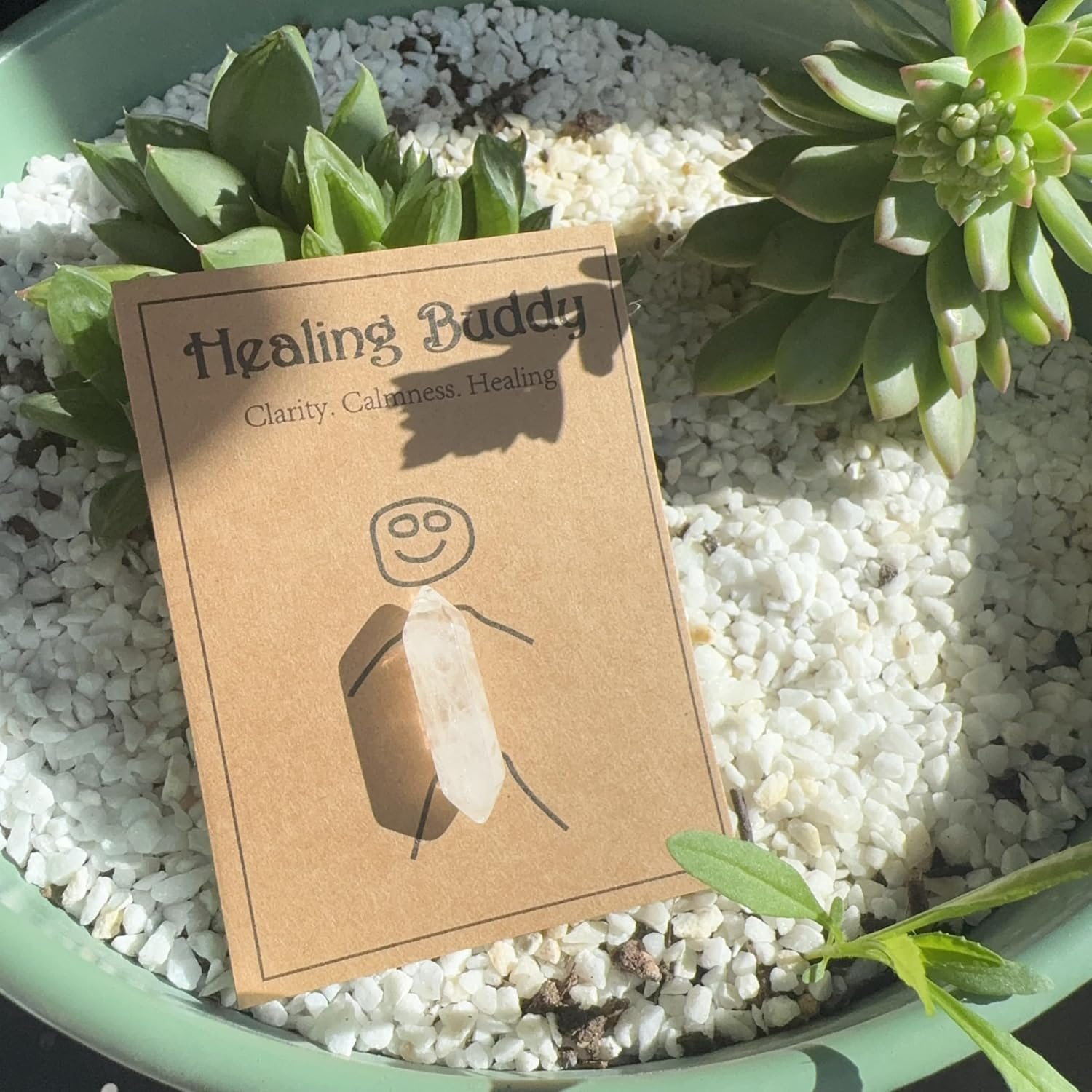 Crystal Point - Raw Healing Stone for Meditation, Energy, Decor (Clear Quartz) - Clear Quartz image number 4