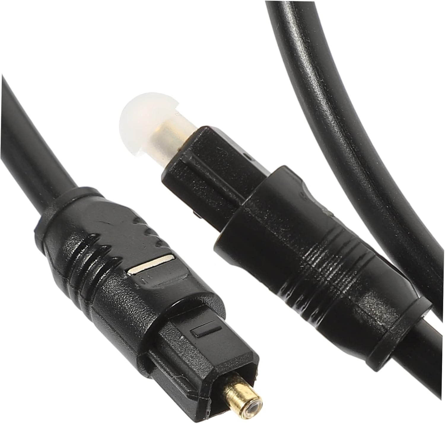 KICHOUSE 2Pcs Optical Audio Cable Male to Male High-Definition Cable for Tv Home Theater and Hi-Fi Audio Systems Durable Connectors Stable Transmission Quality image number 4