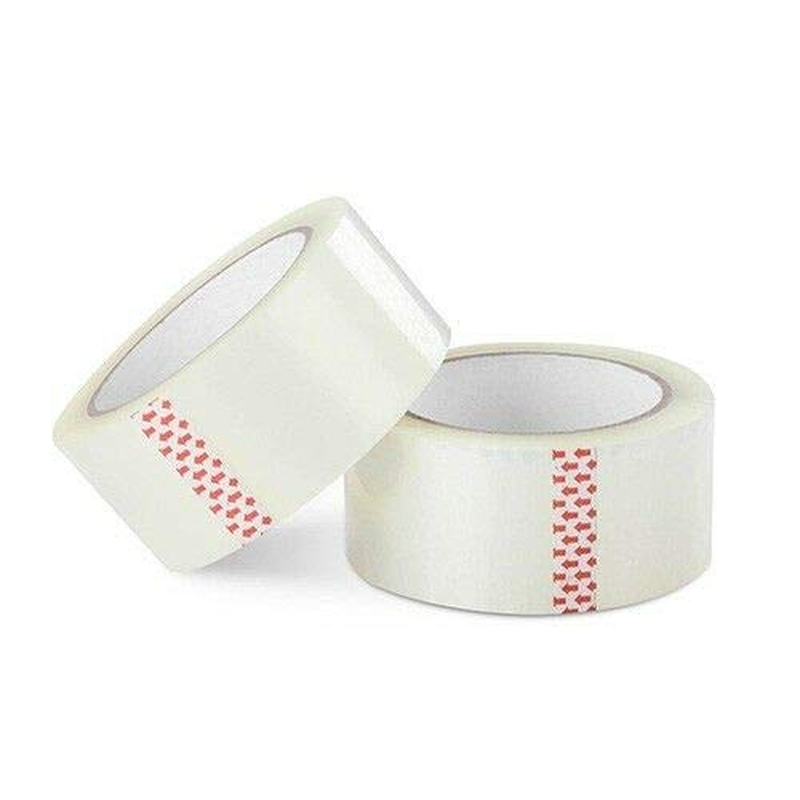 Packing Tape Clear, 6 Rolls (48Mm X 75M per Roll), Heavy Duty Thick and Strong Bulk, Easy Moving & Storage, AHATECH image number 5