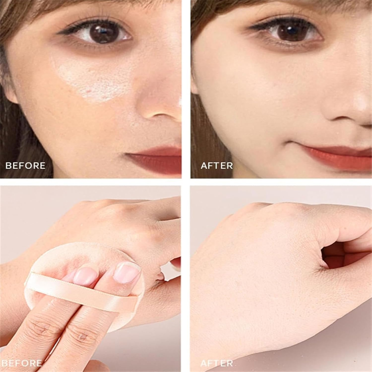 Beauty Pink Setting Powder, Blurring Setting Powder By, Blurring Powder, Setting Powder, Waterproof Setting Powder, Pink Blurring Powder for All Skin Tones (3#) - 3 image number 4