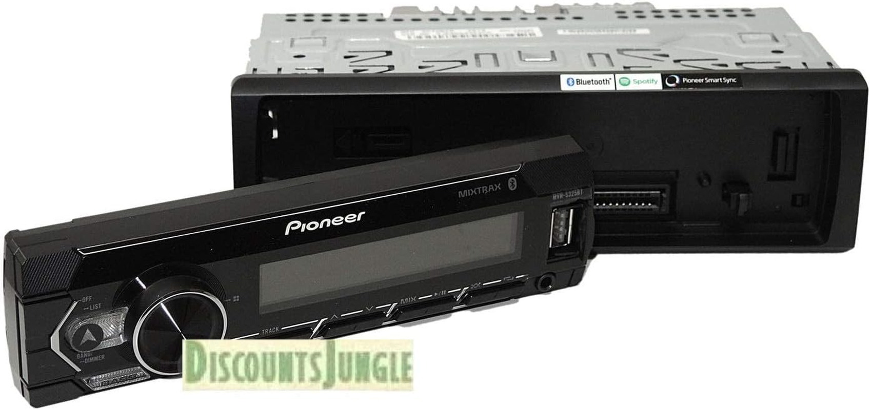 Pioneer MVH-S325BT Dual Bluetooth Multimedia Tuner image number 4
