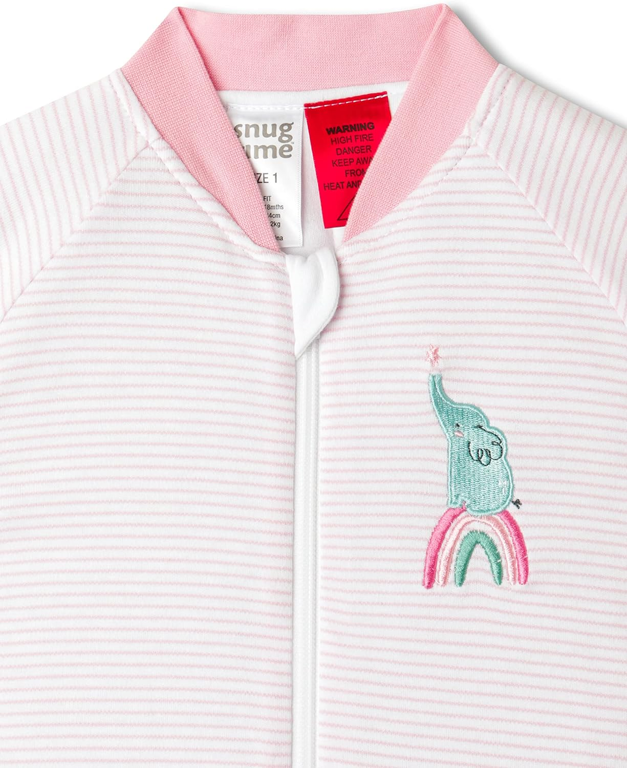 Snugtime Yarndyed Stripe 3 TOG COSI Bag, Size 0, Pink image number 2