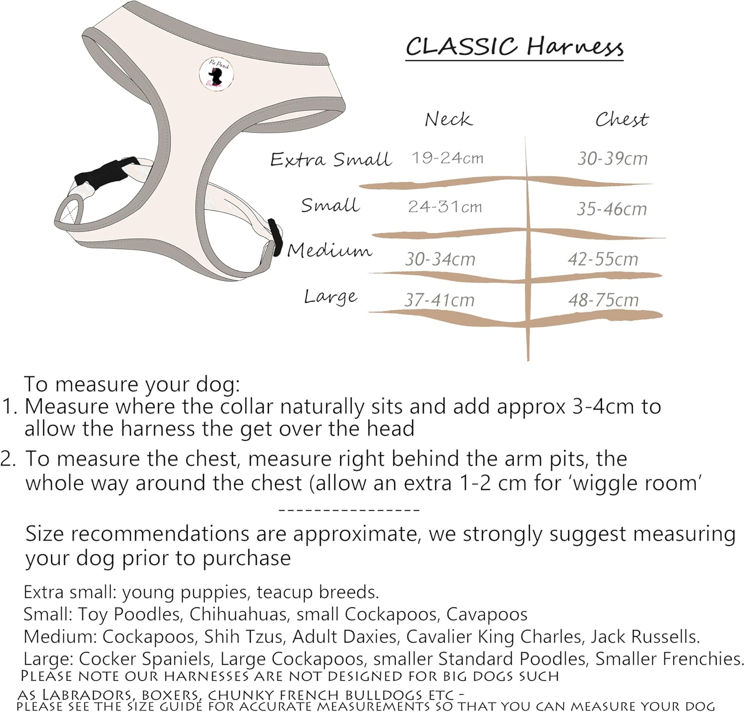 Sage Green Cord Dog Harness S image number 1