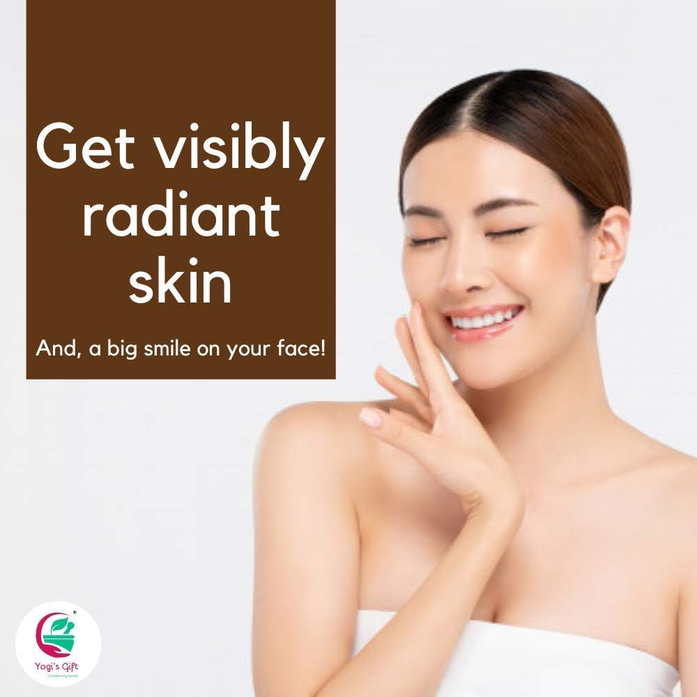 100% Pure Wild Turmeric Powder for Face | 8 Oz (227 Grams) | Kasturi Manjal | Curcuma Aromatica | Amba Haldi | Promotes Glowing Skin | by Yogi'S Gift&reg; image number 2