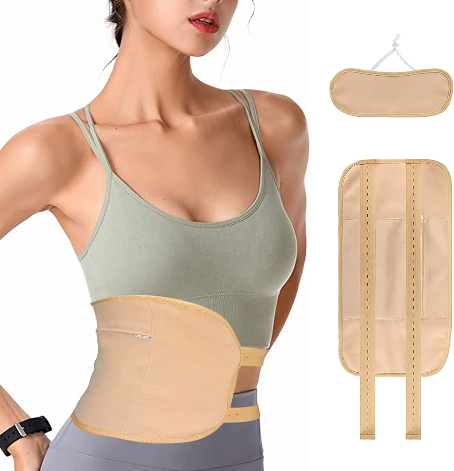 Castor Oil Pack Wrap,Reusable Washable Castor Oil Pack Kit, Castor Oil Pack Compress for Liver Detox, Constipation, Insomnia and Relax for Men and Women image number 3