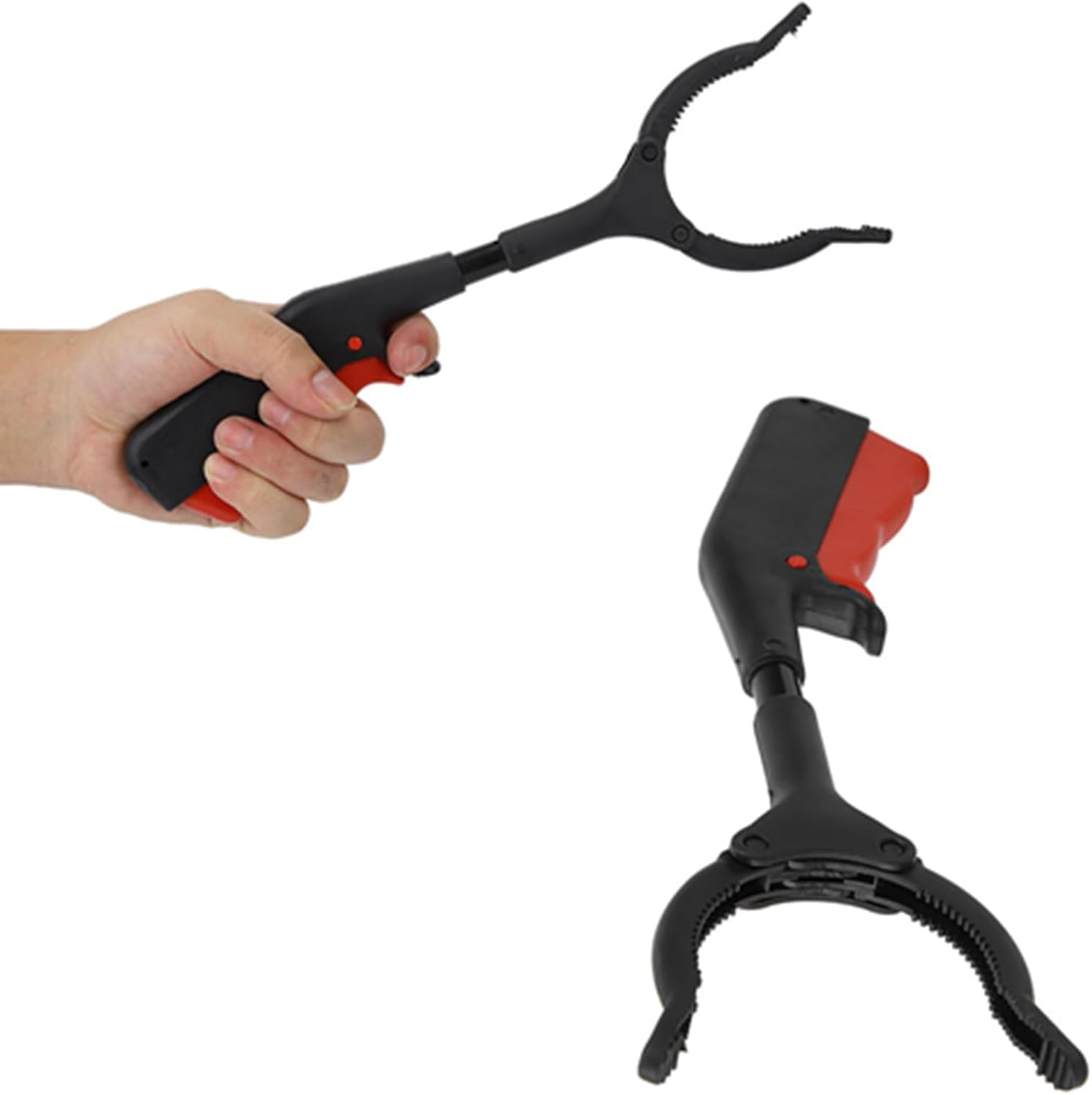 Jiawu Multifunctional Reacher Grabber Tool, Trash Picker, Multifunctional Trash Garbage Picker, Mouse Pliers, Pick up Stick Claw Lightweight Reaching Assist Tool, 11.6 Inch image number 4